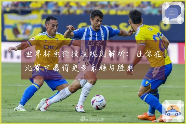 世界杯竞猜投注规则解析：让你在比赛中赢得更多乐趣与胜利