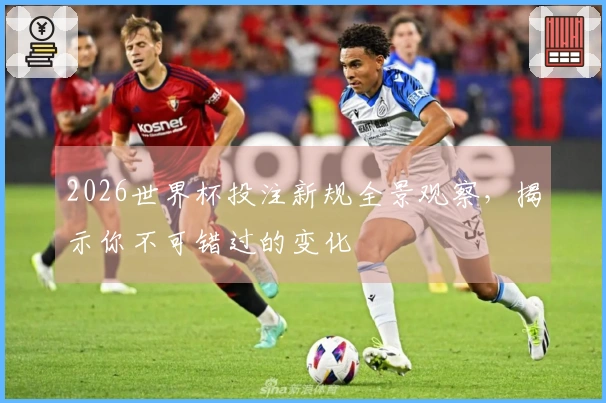 2026世界杯投注新规全景观察，揭示你不可错过的变化