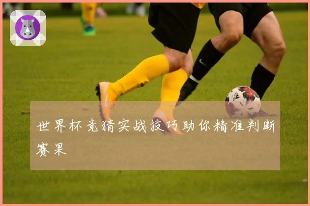 世界杯竞猜实战技巧助你精准判断赛果